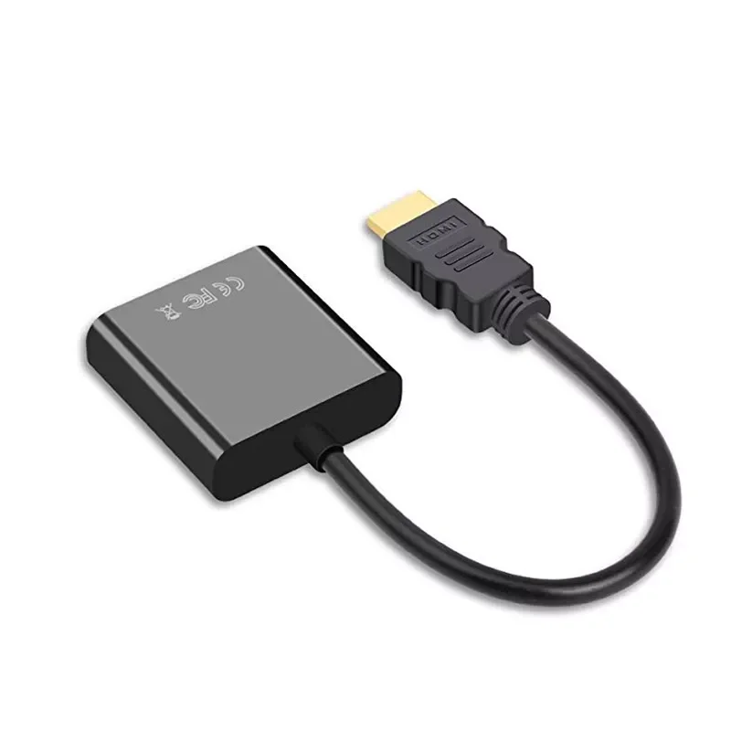 HDMI-compatible to VGA Adapter Digital to Analog Converter Cable For Xbox PS4 PC Laptop TV Box to Projector Displayer HDTV
HDMI-compatible to VGA Adapter Digital to Analog Converter Cable For Xbox PS4 PC Laptop TV Box to Projector Displayer HDTV