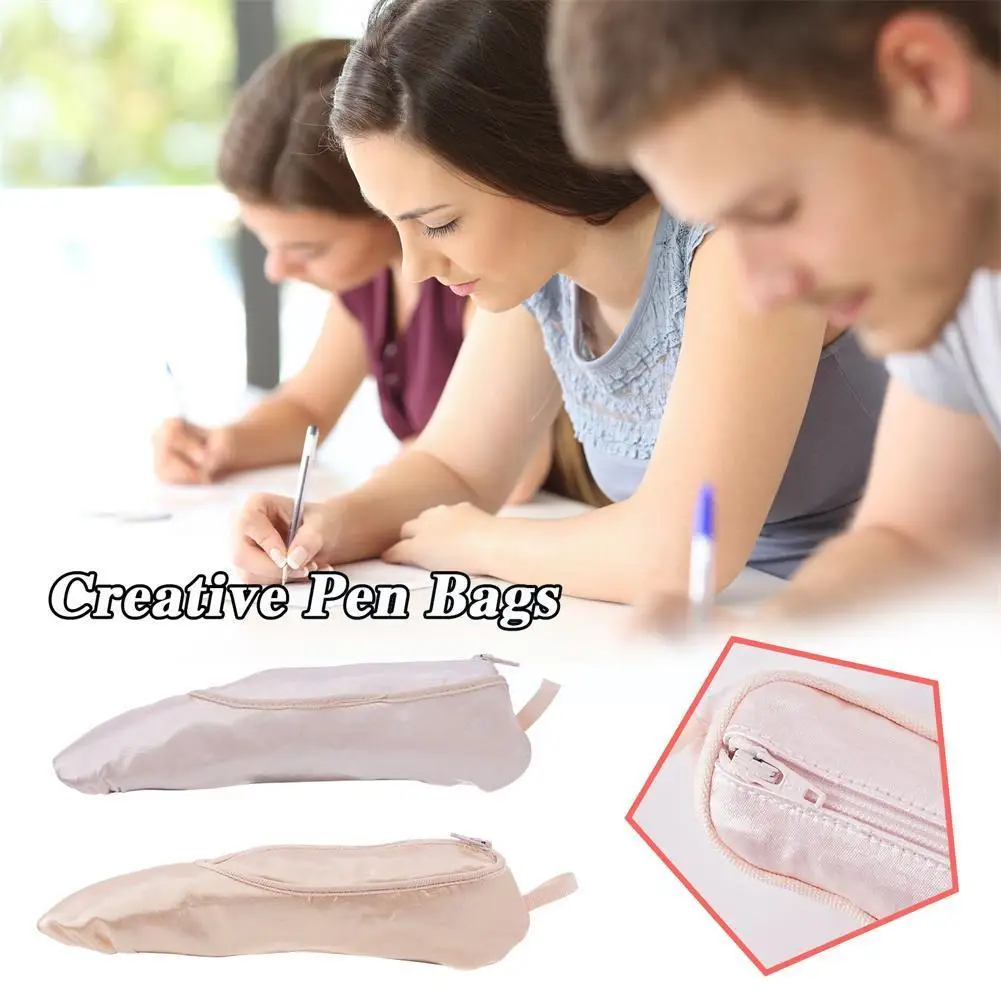 Satin Cloth Ballet Shoe Pen Pouch Unique Design Pen Bags Ballet Pointe Shoe Pencil Case Purse For Dance Lovers Makeup D0I4
Satin Cloth Ballet Shoe Pen Pouch Unique Design Pen Bags Ballet Pointe Shoe Pencil Case Purse For Dance Lovers Makeup D0I4