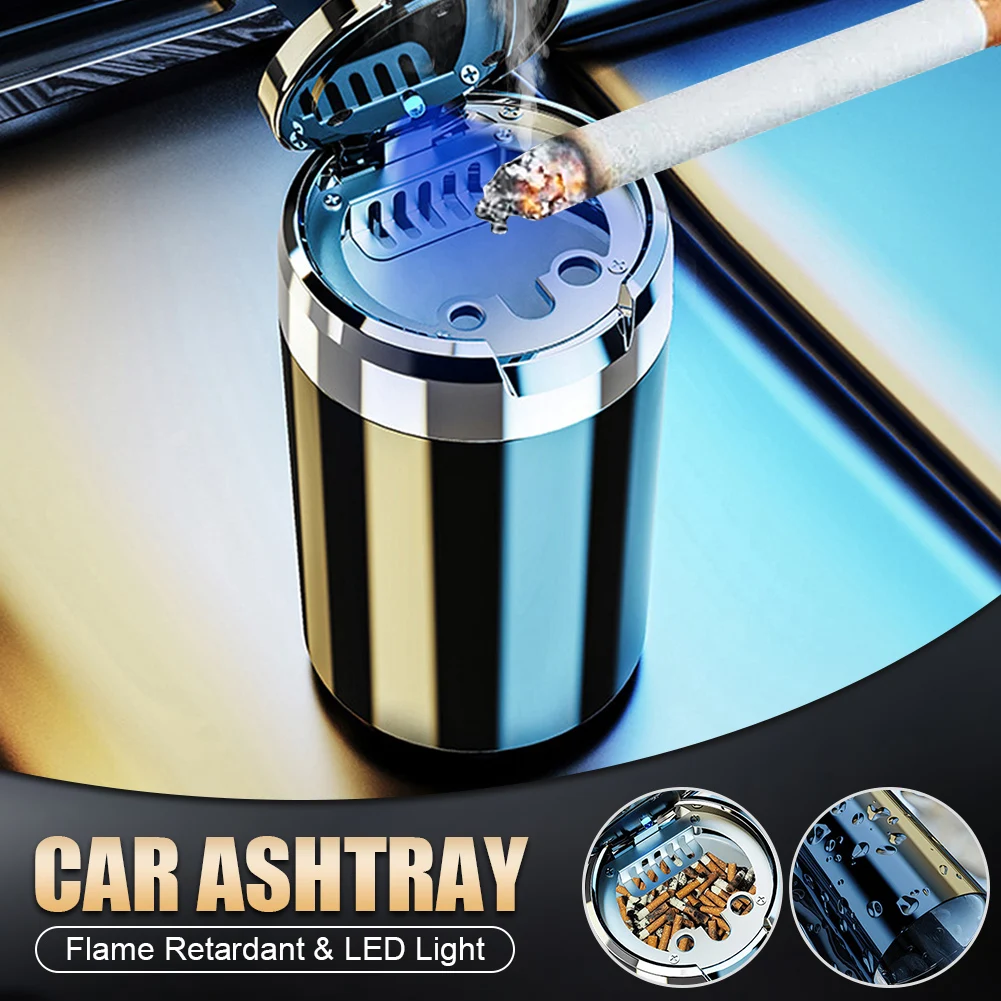 Car Ashtray With LED Light Cigar Cigarette Ashtray Container Ashtray Smokeless Auto Ashtray Flame Retardant Car Accessories
Car Ashtray With LED Light Cigar Cigarette Ashtray Container Ashtray Smokeless Auto Ashtray Flame Retardant Car Accessories
