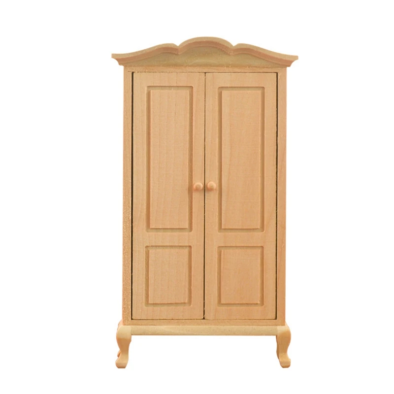 1 Piece 1/12 Dollhouse Miniature Vintage Wooden Cabinet Wardrobe Model Retro Doll House Bedroom Decor
1 Piece 1/12 Dollhouse Miniature Vintage Wooden Cabinet Wardrobe Model Retro Doll House Bedroom Decor