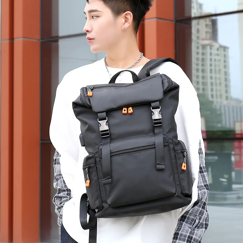 Men's backpack large capacity travel fashion trend outdoor hiking bag business casual backpack computer backpack
Men's backpack large capacity travel fashion trend outdoor hiking bag business casual backpack computer backpack