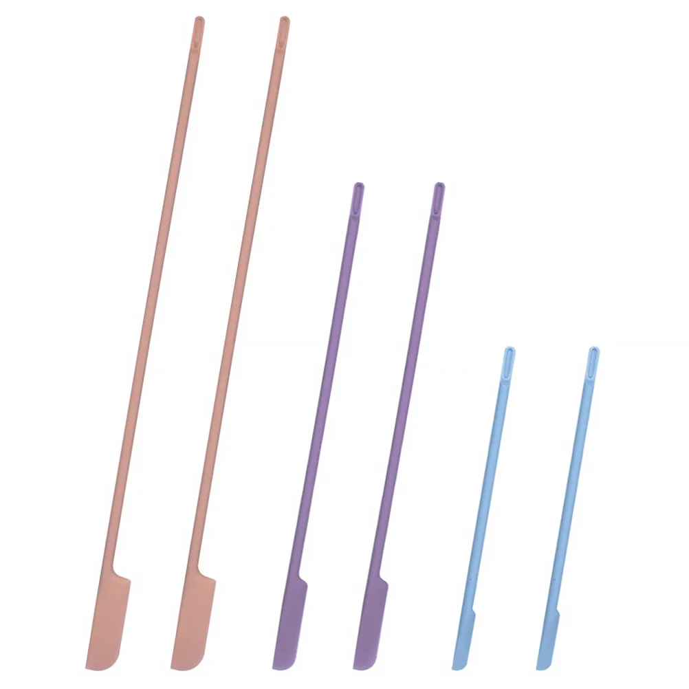 6pcs Long Handle Silicone Makeup Spatula Bottle Scraper Lotion Spatula for Girls Female
6pcs Long Handle Silicone Makeup Spatula Bottle Scraper Lotion Spatula for Girls Female