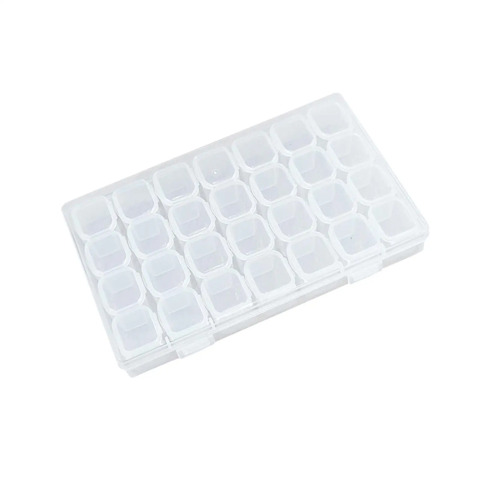 Rhinestone Organizer Box 28 Slots Clear with Separate Lids Empty Display Holder for Nail Art Tool DIY Crafts Accessories Charms
Rhinestone Organizer Box 28 Slots Clear with Separate Lids Empty Display Holder for Nail Art Tool DIY Crafts Accessories Charms