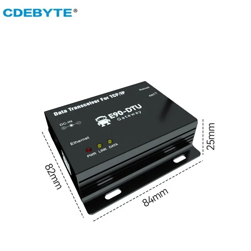 Ethernet LoRa 433MHz CDEBYTE E90-DTU(400SL22-ETH)-V2.0 MQTT 22dBm 8V~28V 5km RSSI SMA-K TCP UDP Transceiver
Ethernet LoRa 433MHz CDEBYTE E90-DTU(400SL22-ETH)-V2.0 MQTT 22dBm 8V~28V 5km RSSI SMA-K TCP UDP Transceiver
