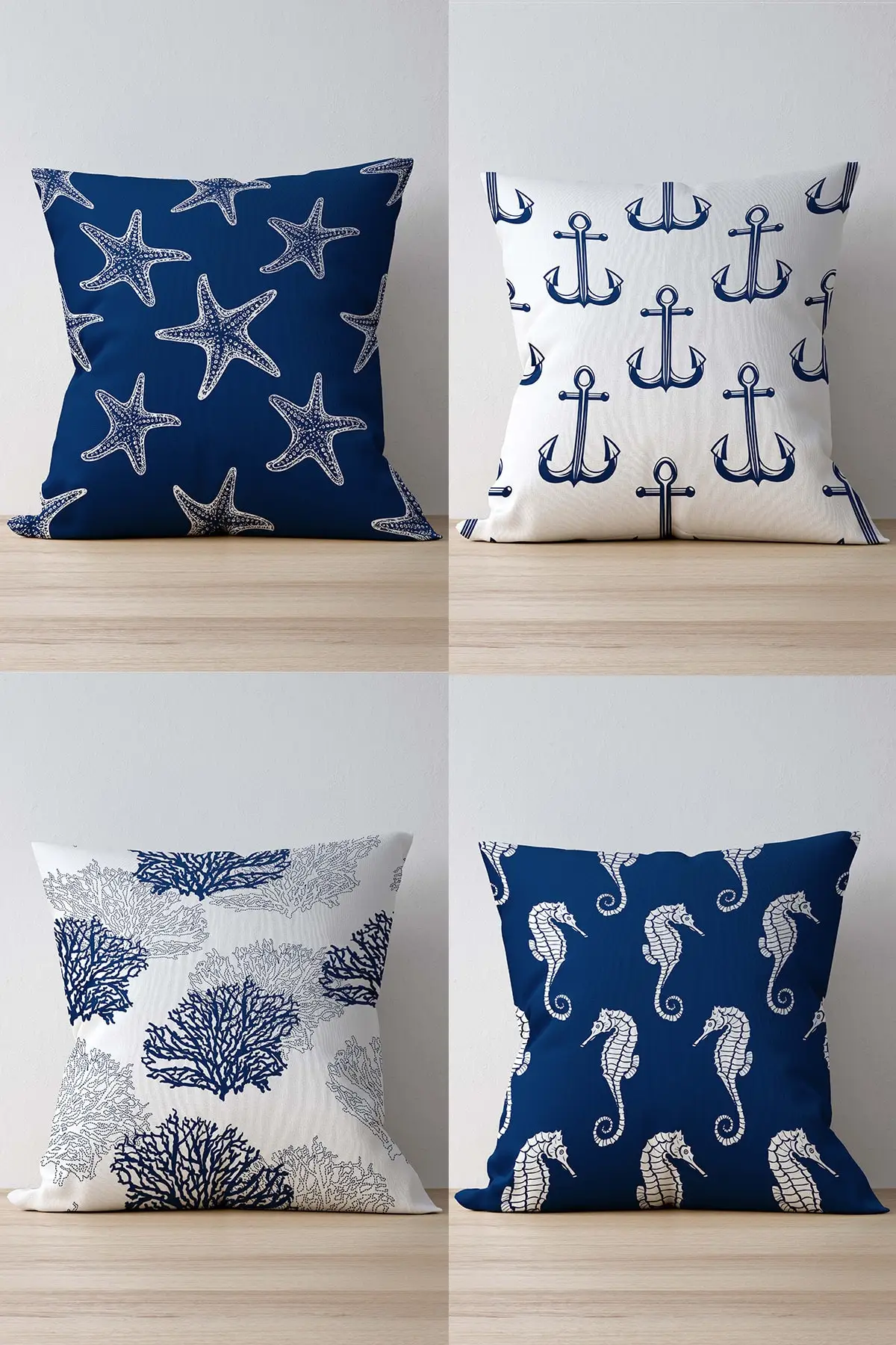 Double Side Printed Marine Patterned 4 Pieces Suede Cushion Cover | Pillow Cases | Home Decoration
Double Side Printed Marine Patterned 4 Pieces Suede Cushion Cover | Pillow Cases | Home Decoration