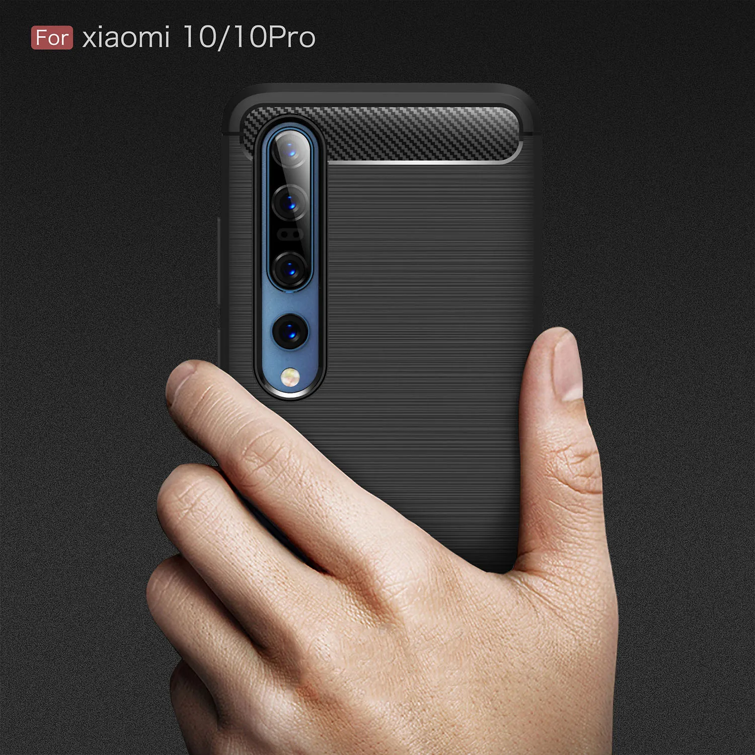 For Xiaomi Mi 10 Pro Shockproof Case Hybrid Brushed Carbon Fiber TPU Silcone Case for Redmi K20 K30 Note 9 Pro 9s 8T Back Cover
For Xiaomi Mi 10 Pro Shockproof Case Hybrid Brushed Carbon Fiber TPU Silcone Case for Redmi K20 K30 Note 9 Pro 9s 8T Back Cover