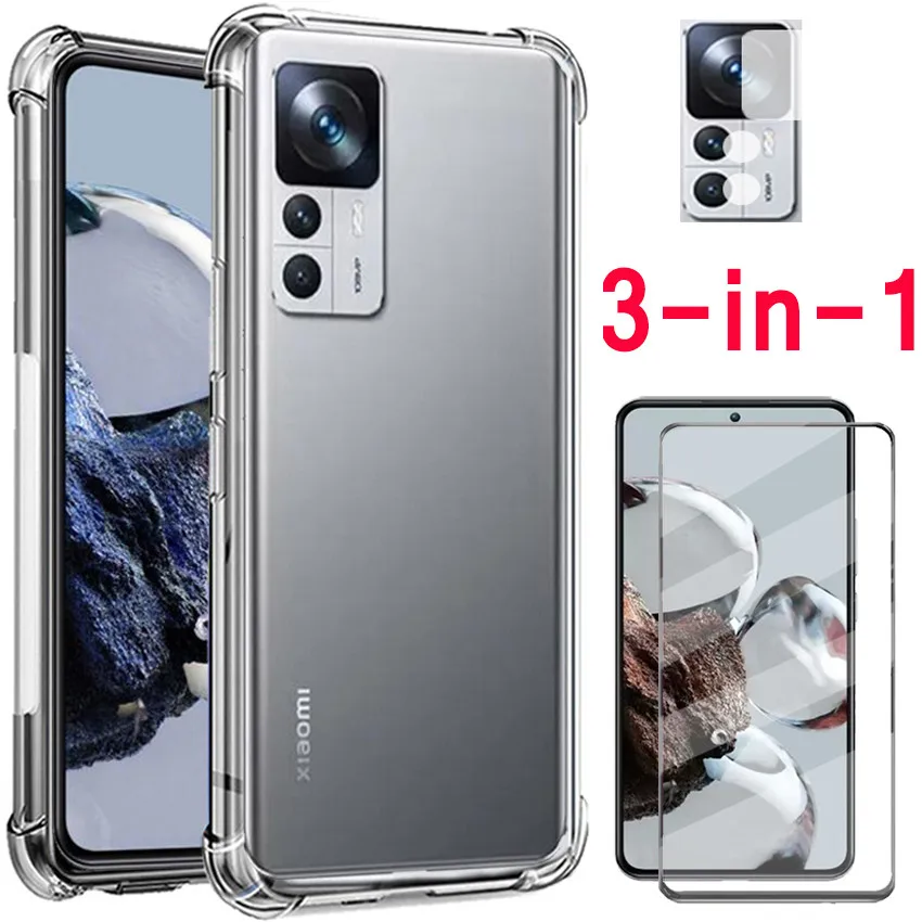 Case For Xiaomi 12T Pro Glass Silicon Case Xiaomi Mi 12T Pro Camera Film Xaiomi 12 T Pro Clear Shockproof Cover Xiomi Mi12T Case
Case For Xiaomi 12T Pro Glass Silicon Case Xiaomi Mi 12T Pro Camera Film Xaiomi 12 T Pro Clear Shockproof Cover Xiomi Mi12T Case