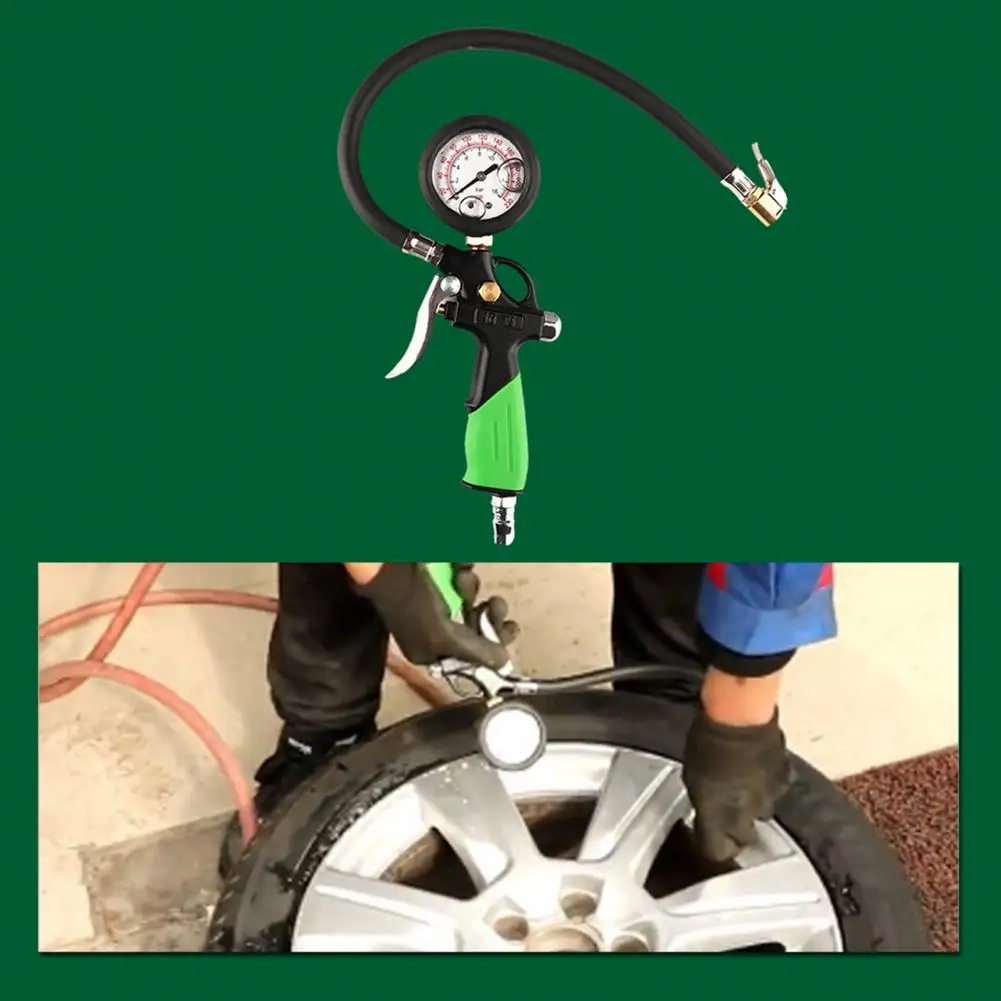 High Precision Non-slip Handle Measurement Tire Inflator Air Tyre Meter Inflate Pressure Meter Household Supplies
High Precision Non-slip Handle Measurement Tire Inflator Air Tyre Meter Inflate Pressure Meter Household Supplies