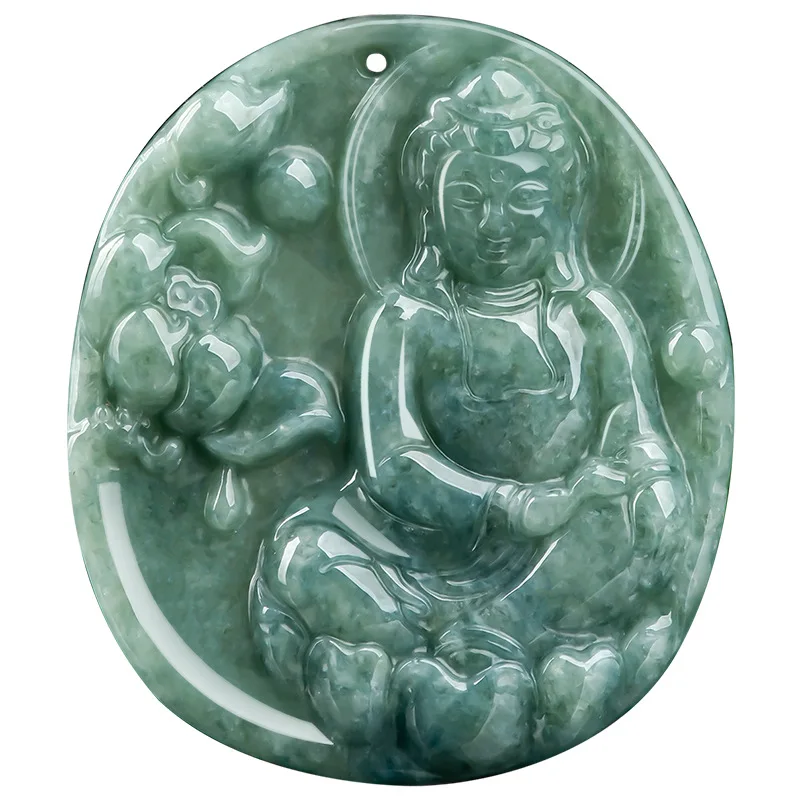 Burmese Jade Guanyin Pendant Jadeite Jewelry Emerald Accessories Luxury Real Designer Natural Pendants Charm Necklace Green
Burmese Jade Guanyin Pendant Jadeite Jewelry Emerald Accessories Luxury Real Designer Natural Pendants Charm Necklace Green