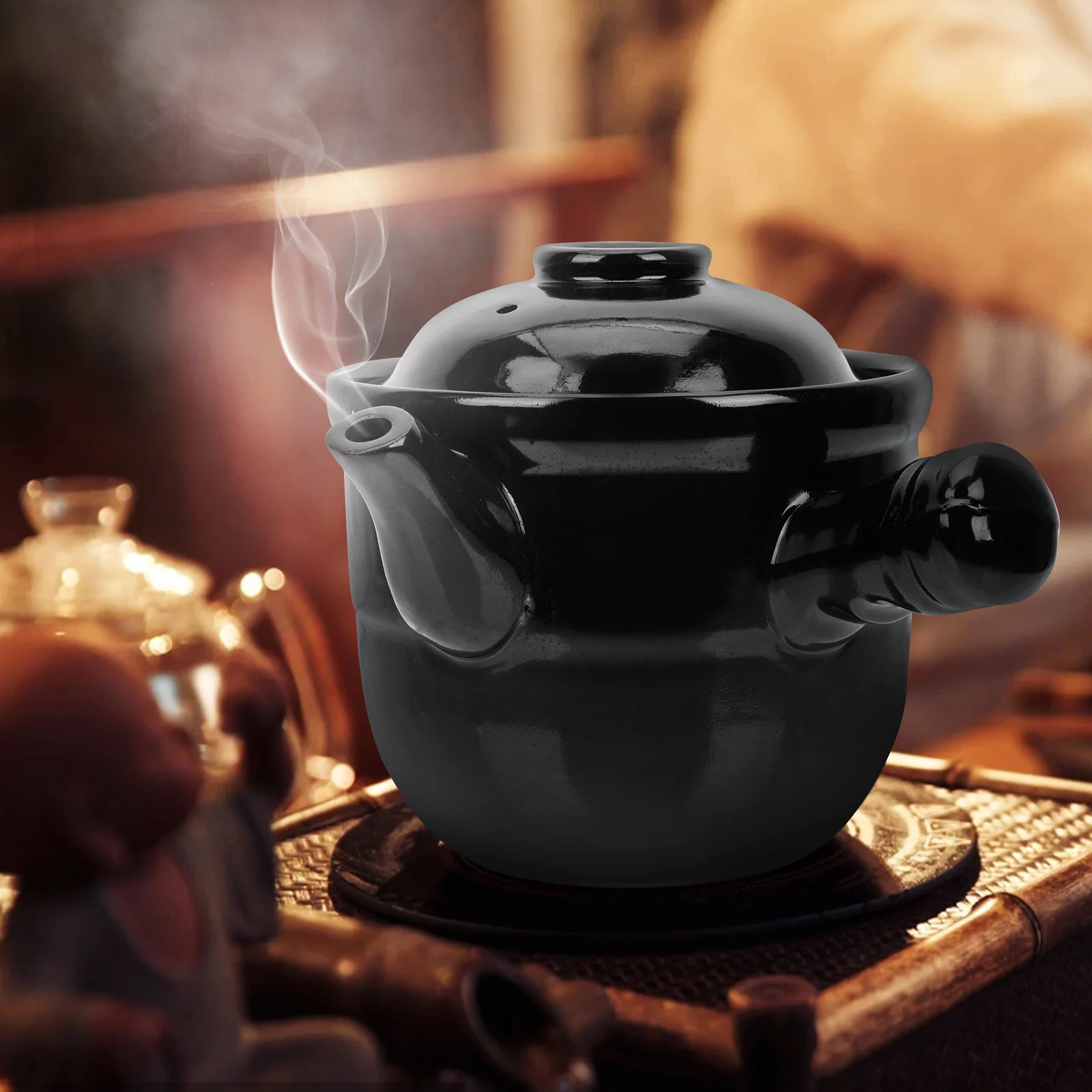 Medicine Pot Boil Kettle Chinese Ceramic Casserole Lid Skillet Frying Pan Hot Boiling
Medicine Pot Boil Kettle Chinese Ceramic Casserole Lid Skillet Frying Pan Hot Boiling
