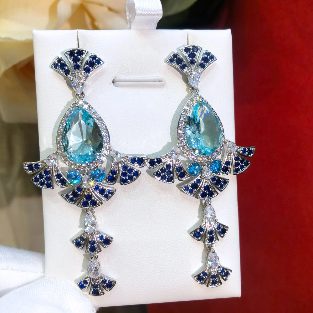 Missvikki Trendy New Drop Earrings Luxury Romantic Women Girl Charm CZ Shiny Fashion Ladies Daily Party Show Jewelry Best Gift
Missvikki Trendy New Drop Earrings Luxury Romantic Women Girl Charm CZ Shiny Fashion Ladies Daily Party Show Jewelry Best Gift