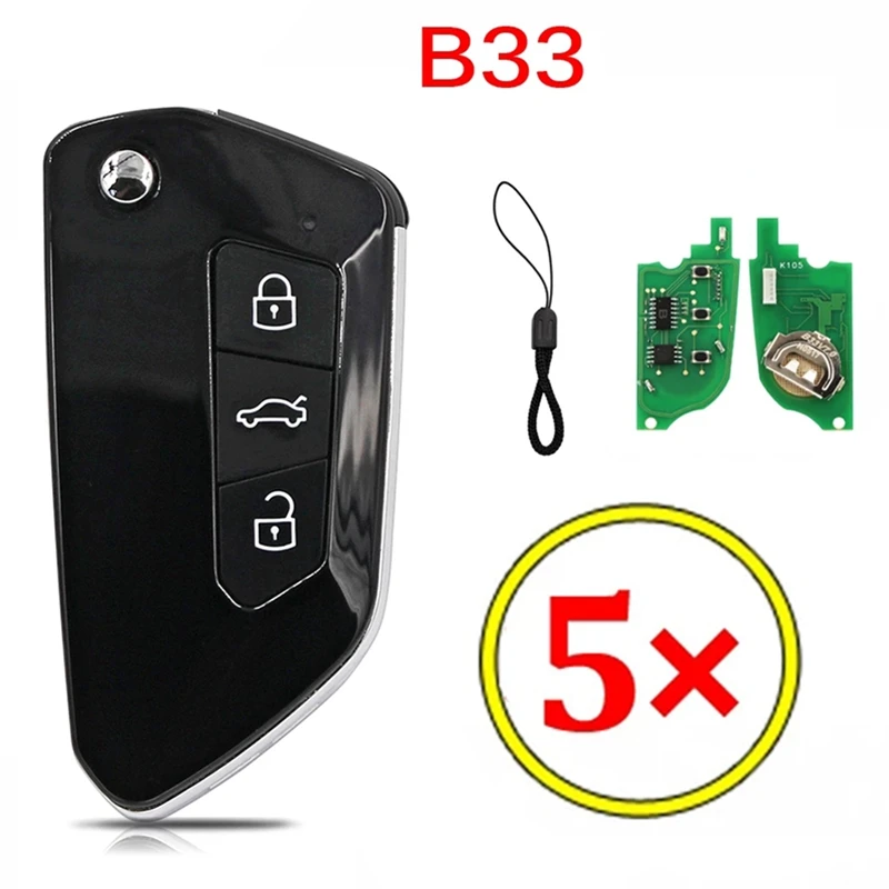 5Pcs/Lot KEYDIY B Series B33 3 Button KD-Remote Control For KD200 KD900 KD900+ URG200 KD-X2 Mini Golf 8 Style
5Pcs/Lot KEYDIY B Series B33 3 Button KD-Remote Control For KD200 KD900 KD900+ URG200 KD-X2 Mini Golf 8 Style