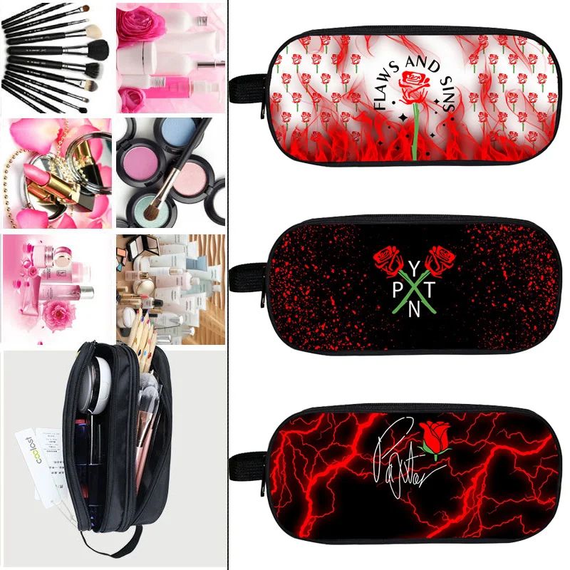 3D PYTN Printed Pencil Case Payton Moormeier School Supplies Cosmetic Bags Women Kpop Red Rose Zipper Stationery Makeup Case
3D PYTN Printed Pencil Case Payton Moormeier School Supplies Cosmetic Bags Women Kpop Red Rose Zipper Stationery Makeup Case