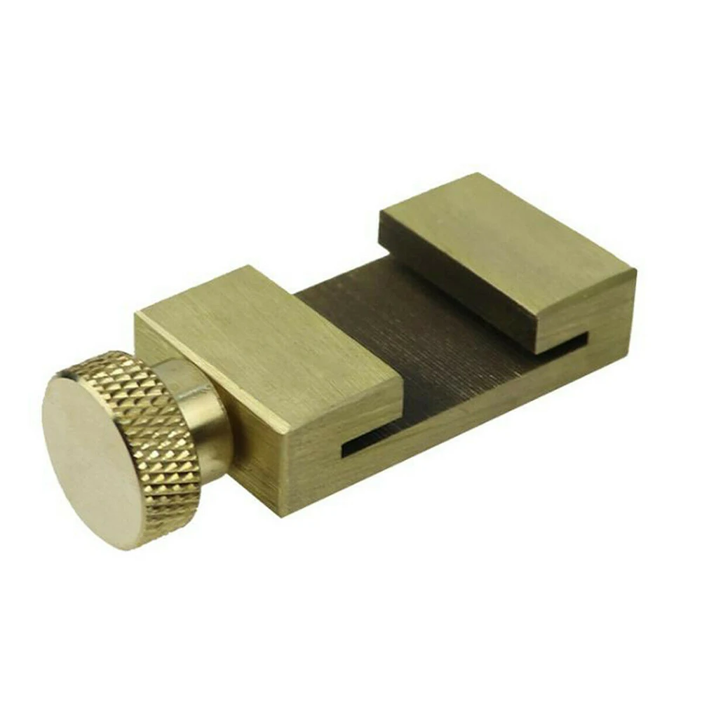 Steel Ruler Positioning Block 40*20*10mm Brass Woodworking Scriber Steel Ruler Locator Positioning Adjustment Block DIY Tool
Steel Ruler Positioning Block 40*20*10mm Brass Woodworking Scriber Steel Ruler Locator Positioning Adjustment Block DIY Tool