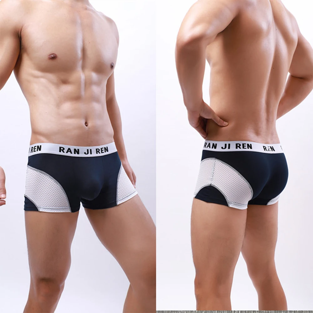 Boxershorts Men Ice Silk Underwear Sexy Cotton Underpants Quick Dry Comfortable Men's Lingerie Leisure Sports Boxers Briefs
Boxershorts Men Ice Silk Underwear Sexy Cotton Underpants Quick Dry Comfortable Men's Lingerie Leisure Sports Boxers Briefs