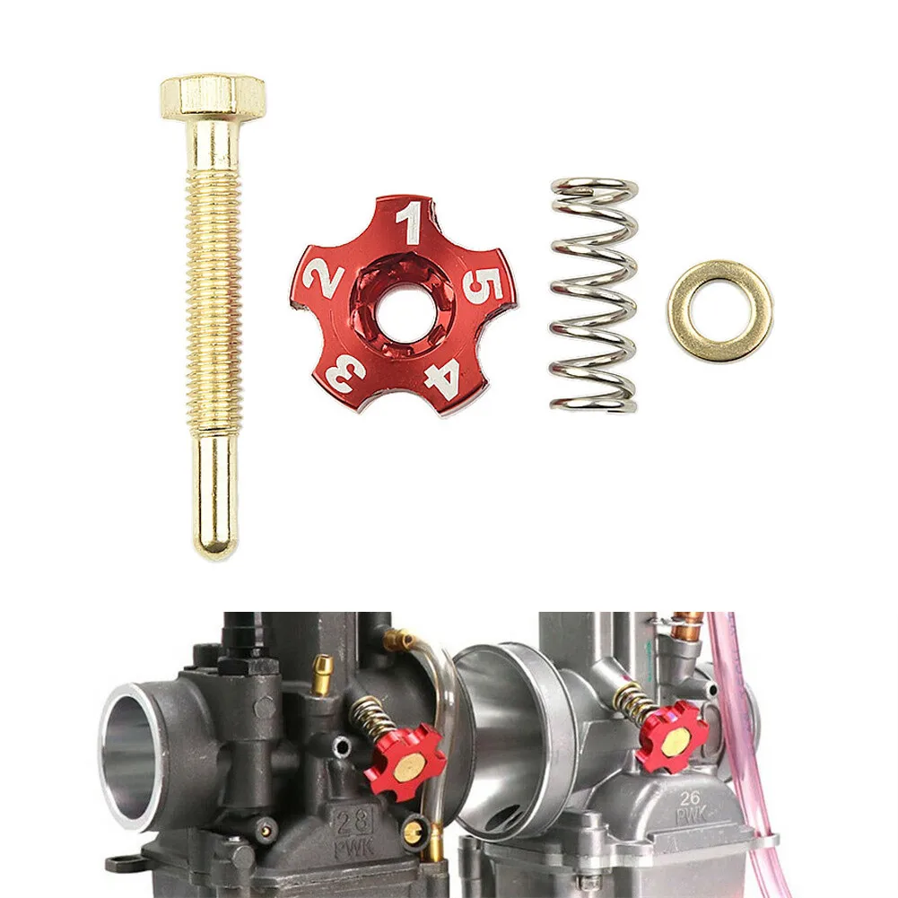Motorcycle Idle Speed Adjustment Screw Carburetor Air Fuel Mixture Parts For PWKⅠ Ⅱ Ⅲ Ⅳ 21 24 26 28 30 32 34mm
Motorcycle Idle Speed Adjustment Screw Carburetor Air Fuel Mixture Parts For PWKⅠ Ⅱ Ⅲ Ⅳ 21 24 26 28 30 32 34mm