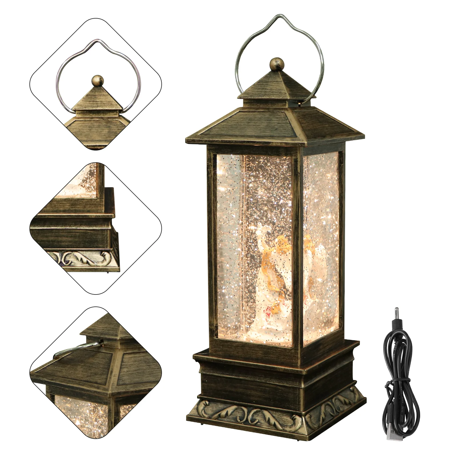 1PC Decorative Lamp Snowing Table Night Hanging Lamp for Courtyard Party
1PC Decorative Lamp Snowing Table Night Hanging Lamp for Courtyard Party