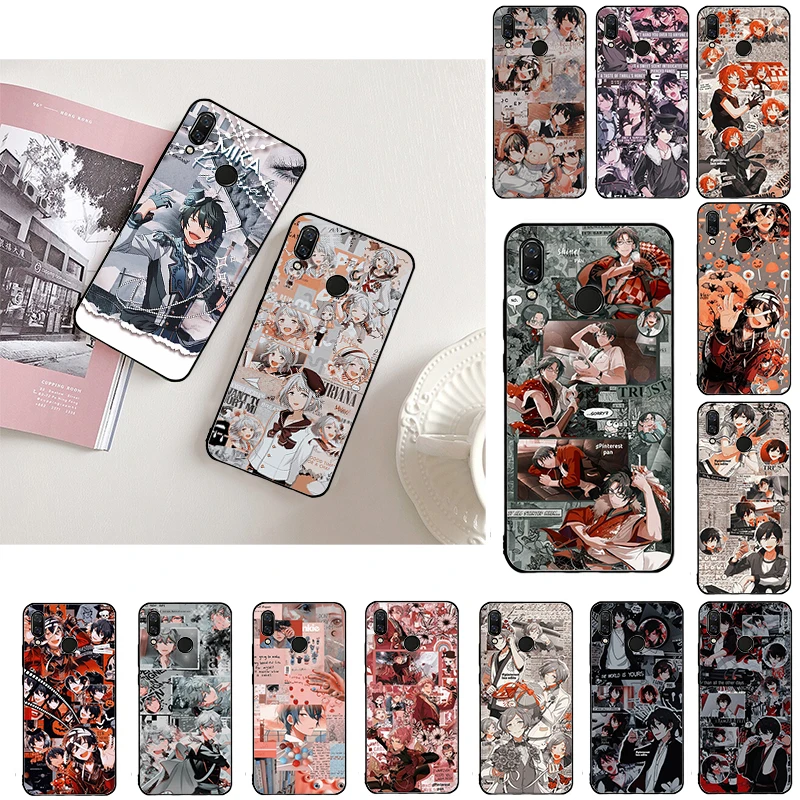 

Mika Kagehira Ensemble Stars Phone Case For Xiaomi Redmi Note10 Pro Note7 Pro 8 Pro 8T Note9 4X 5 Redmi 7 8 8A 9C