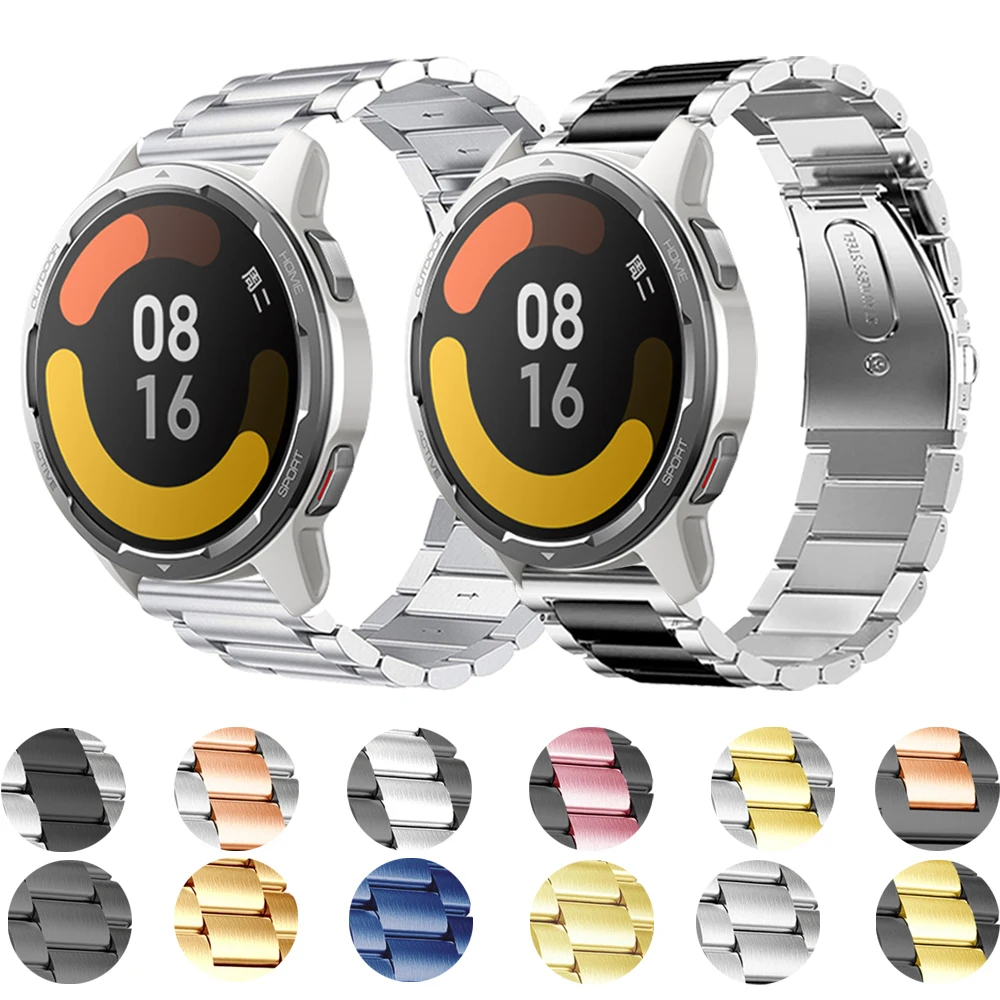Stainless steel Metal Strap For Xiaomi Watch Color 2 Band Watchbands For Xiaomi Mi Watch Color Bracelet Replacement Accessorie
Stainless steel Metal Strap For Xiaomi Watch Color 2 Band Watchbands For Xiaomi Mi Watch Color Bracelet Replacement Accessorie