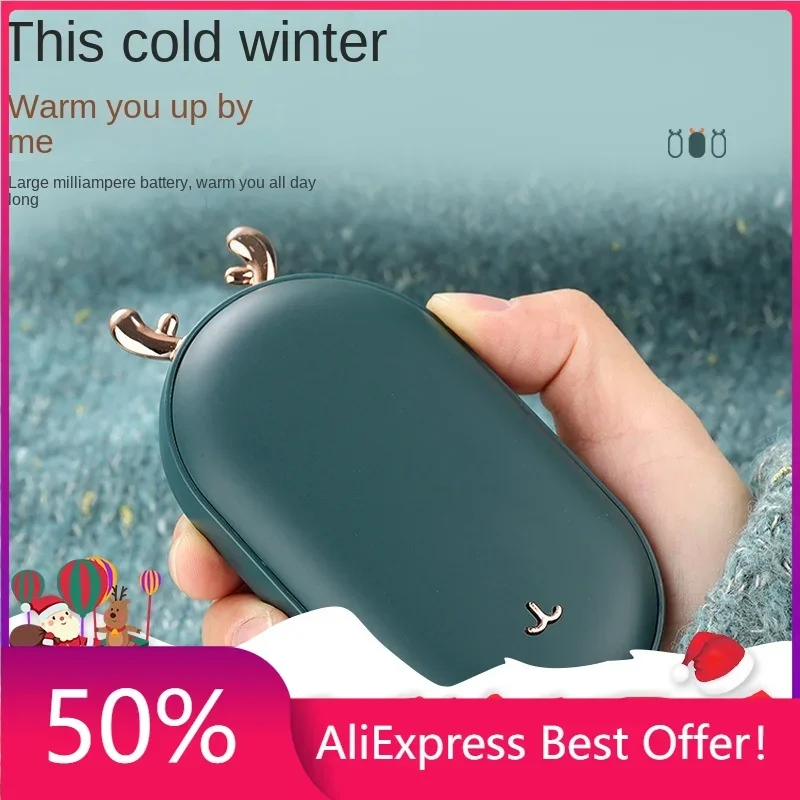 Lovely Reindeer Mini Cartoon Hand Warmer with LCD Display 2-in-1 Hand Warmer Power Bank Fast Heating Version
Lovely Reindeer Mini Cartoon Hand Warmer with LCD Display 2-in-1 Hand Warmer Power Bank Fast Heating Version