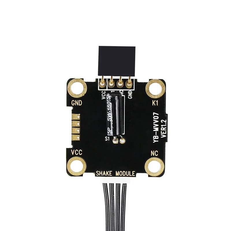 Vibration Detection Sensor Module For Arduino UNO R3 Sensor Kit Compatible with Alligator Clip/DuPont Line/PH2.0 Cable
Vibration Detection Sensor Module For Arduino UNO R3 Sensor Kit Compatible with Alligator Clip/DuPont Line/PH2.0 Cable