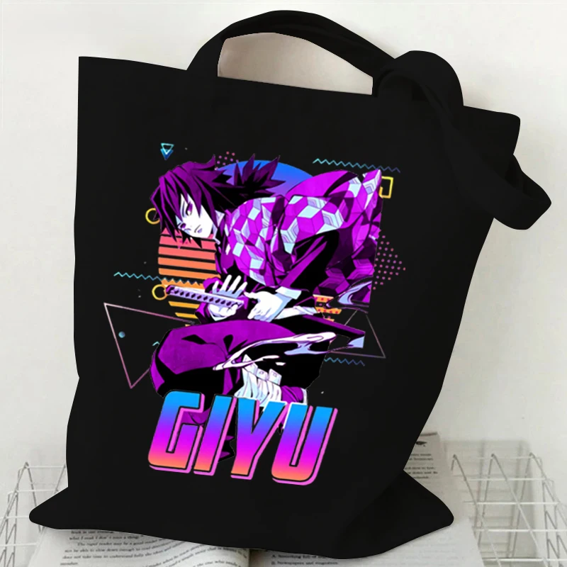 Tote Bag Kimetsu No Yaiba Anime Shopper Backpacks Kpop Style EcoBag 2022 High Street Style Funny Demon Slayer Manga Shoulder Bag
Tote Bag Kimetsu No Yaiba Anime Shopper Backpacks Kpop Style EcoBag 2022 High Street Style Funny Demon Slayer Manga Shoulder Bag