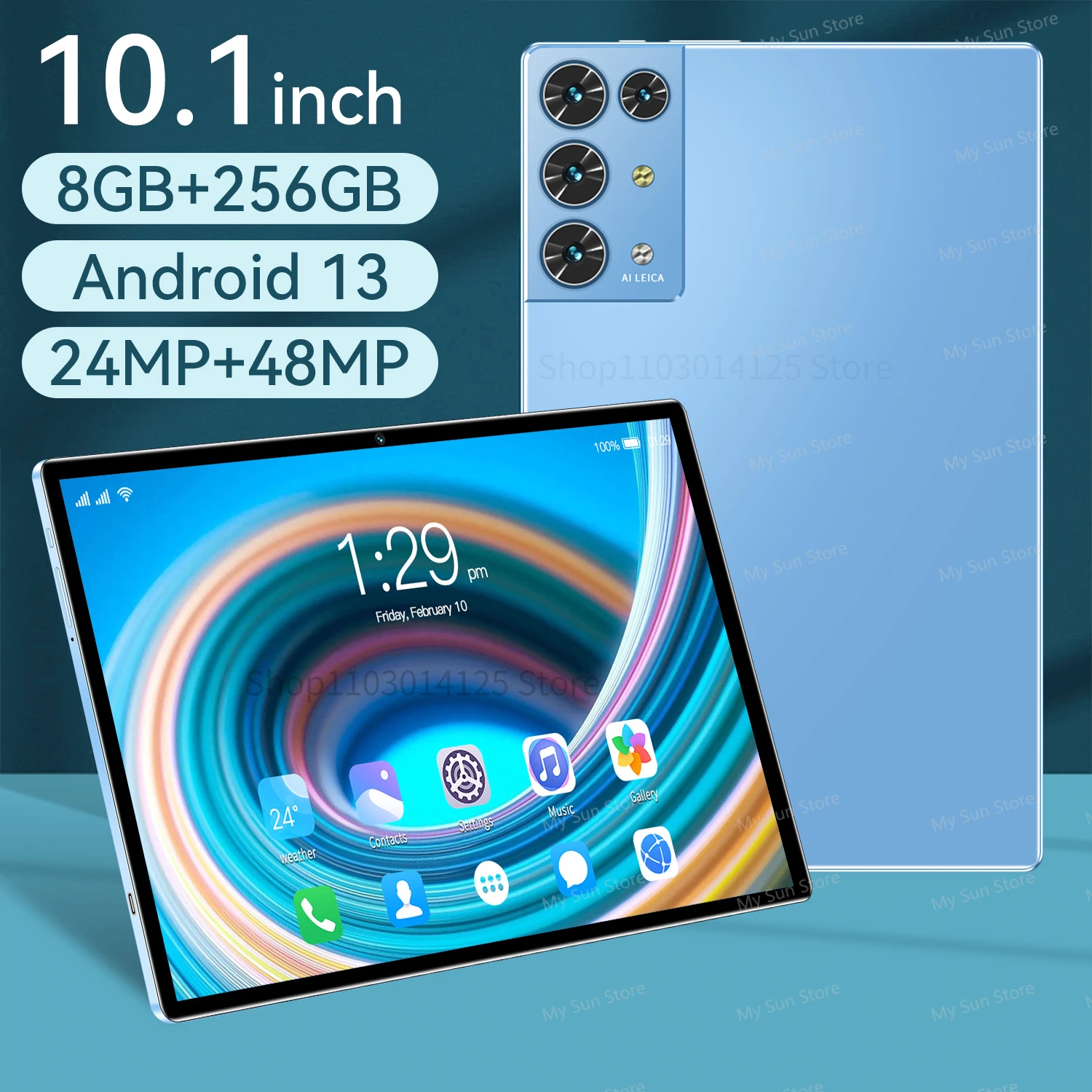 2023 New Arrival 10.5 Inch Tablet Android 13 Google Play Dual 5G Network GPS Bluetooth WiFi Tablets 8GB RAM 256GB ROM 16GB 1TB
2023 New Arrival 10.5 Inch Tablet Android 13 Google Play Dual 5G Network GPS Bluetooth WiFi Tablets 8GB RAM 256GB ROM 16GB 1TB