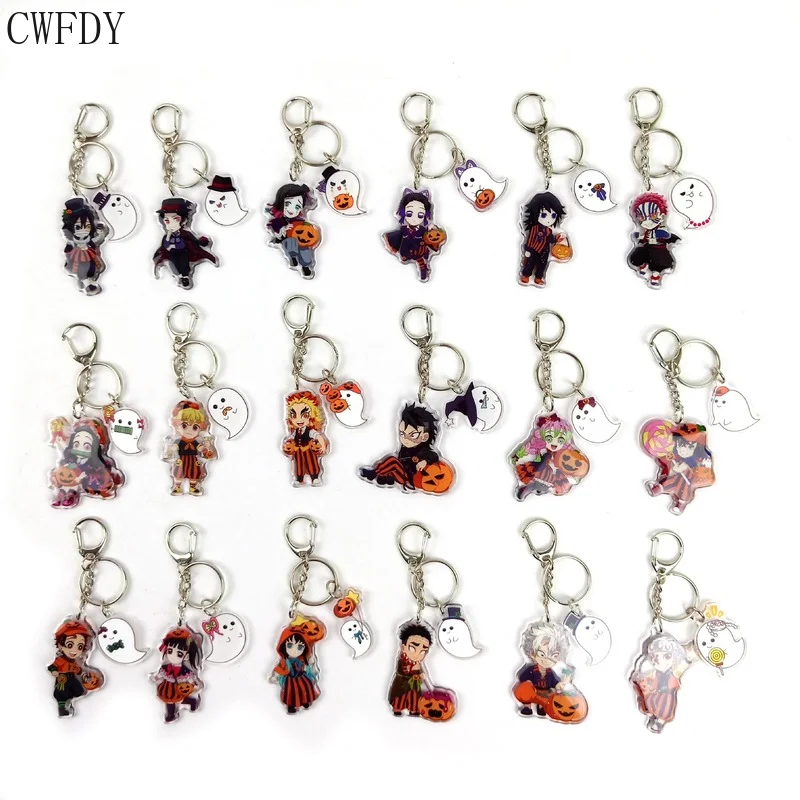 18pcs/Lot Anime Demon Slayer Keychain Acrylic Tanjirou Nezuko Agatsuma Zenitsu Rengoku Kyoujurou Key Chain For Women Men Gifts
18pcs/Lot Anime Demon Slayer Keychain Acrylic Tanjirou Nezuko Agatsuma Zenitsu Rengoku Kyoujurou Key Chain For Women Men Gifts