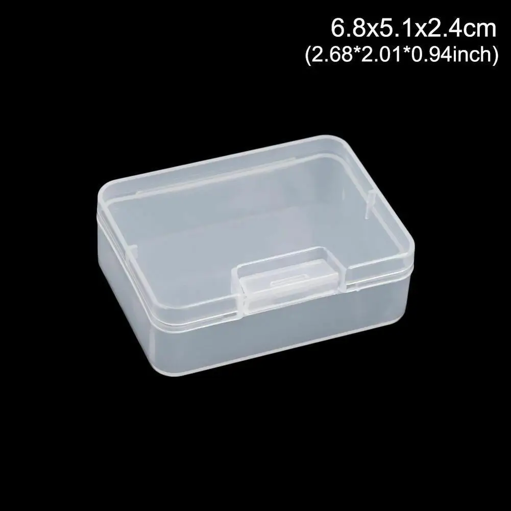 2 Sizes Square Clear Plastic Storage Box For Jewelry Diamond Embroidery Buckle Packaging Box Organizer Box Parts Fish Hook Box
2 Sizes Square Clear Plastic Storage Box For Jewelry Diamond Embroidery Buckle Packaging Box Organizer Box Parts Fish Hook Box