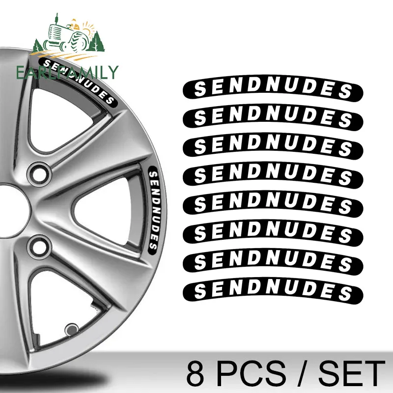 EARLFAMILY 13cm x 1.3cm 8x for Send Nudes Rim Sticker Wheel Stripes Set Fashionable Sunscreen Decals Scratch-Proof Car Label
EARLFAMILY 13cm x 1.3cm 8x for Send Nudes Rim Sticker Wheel Stripes Set Fashionable Sunscreen Decals Scratch-Proof Car Label