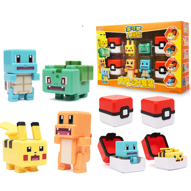 Genuine Square Variant Pokemon Elf Pokeball Gift Box Ball Anime Figure Action Pikachu Charmander Pocket Monster Kids Game Toy Mo
Genuine Square Variant Pokemon Elf Pokeball Gift Box Ball Anime Figure Action Pikachu Charmander Pocket Monster Kids Game Toy Mo