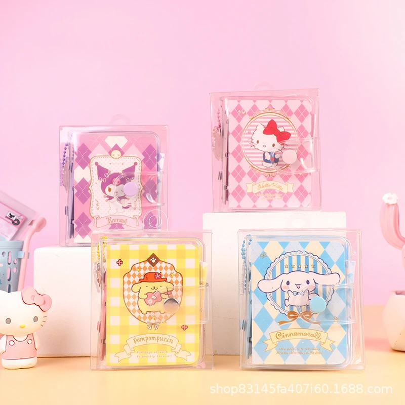 Sanrio Cinnamoroll Pocket Notebook Kawaii Hello Kittys Kuromi Cartoon Pompom Purin Pattern Notepad Hand Account Book Stationery
Sanrio Cinnamoroll Pocket Notebook Kawaii Hello Kittys Kuromi Cartoon Pompom Purin Pattern Notepad Hand Account Book Stationery