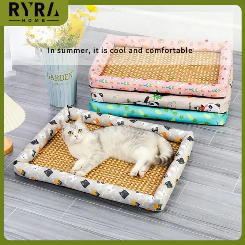 Breathable Pet Mat Suitable For All Seasons. 100 Brand New And High Quality. Kennel . Comfortable Multifunctional Summer Mat
Breathable Pet Mat Suitable For All Seasons. 100 Brand New And High Quality. Kennel . Comfortable Multifunctional Summer Mat