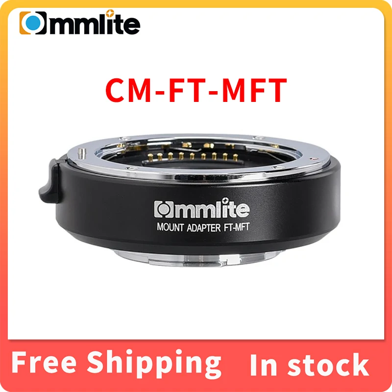 Адаптер для крепления объектива Commlite Φ Electronic AF для объектива 4/3 к камере M4/3, передача EXIF
Адаптер для крепления объектива Commlite Φ Electronic AF для объектива 4/3 к камере M4/3, передача EXIF
