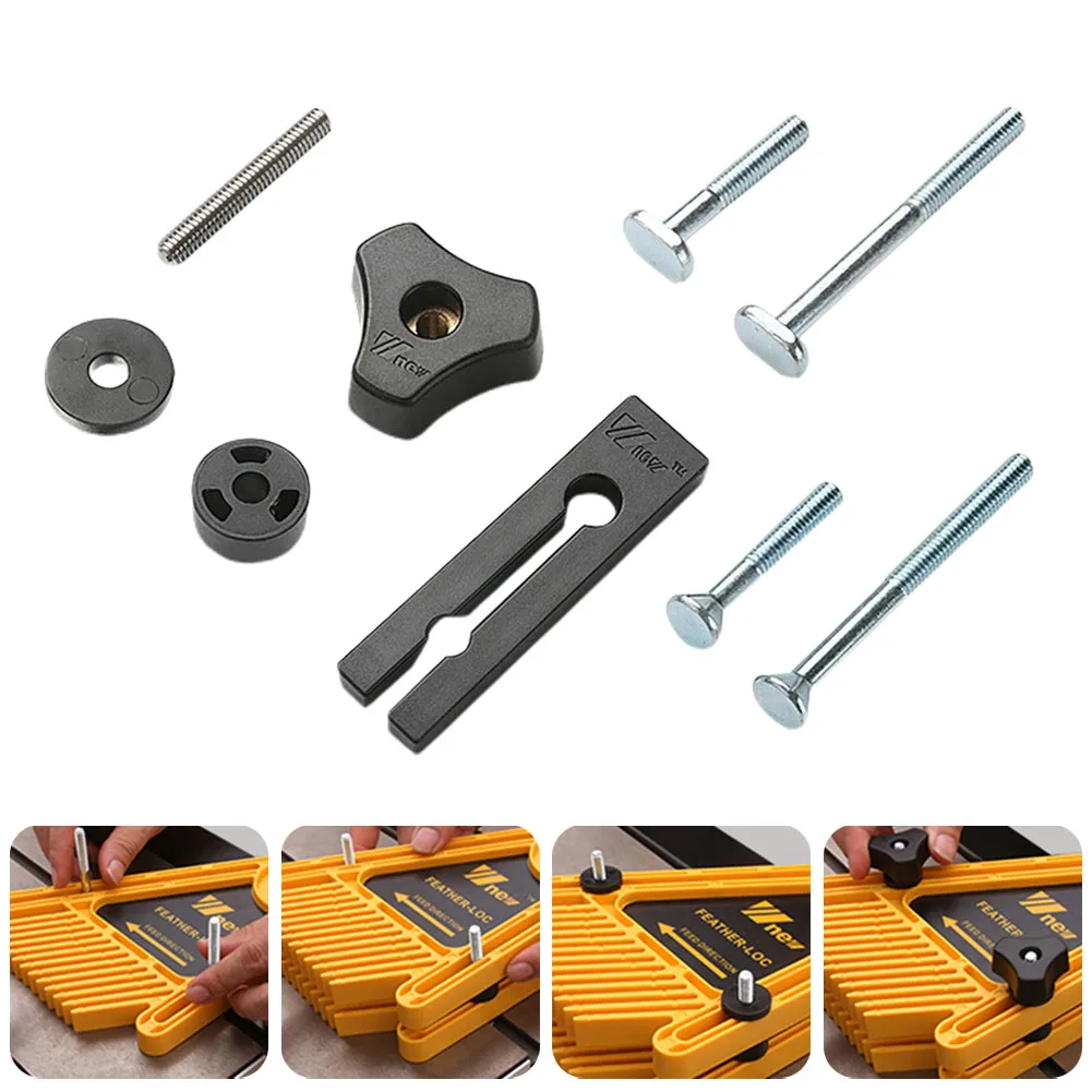 6pcs Pack T Bolt And Nut Set M6 Woodworking Tool Jigs Screw Slot Fastener Through Hole Nut Miter Rail Bolt Fixture Fittings
6pcs Pack T Bolt And Nut Set M6 Woodworking Tool Jigs Screw Slot Fastener Through Hole Nut Miter Rail Bolt Fixture Fittings
