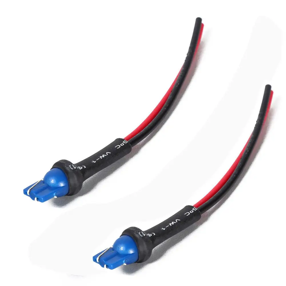 2 Pcs Car T10 Socket Holders Base T10 W5w Car Headlight Assembly Male Socket Plug Adapter Extended Wire Connector R30 Lamp Cable
2 Pcs Car T10 Socket Holders Base T10 W5w Car Headlight Assembly Male Socket Plug Adapter Extended Wire Connector R30 Lamp Cable