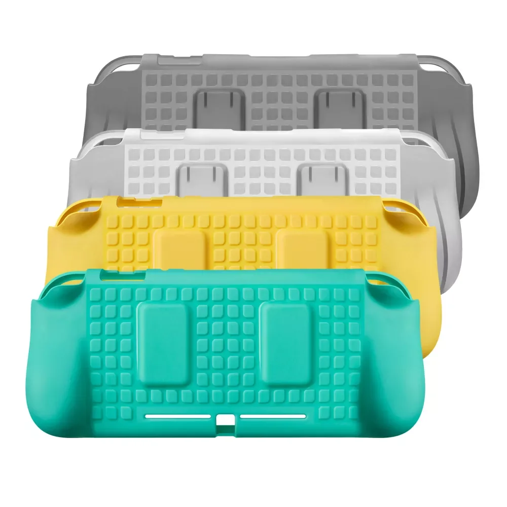 New Switch Lite Mini Case Protective Soft Silicone Hand Grip Skin Shell Cover Handle Holder Game card TPU Protective 
New Switch Lite Mini Case Protective Soft Silicone Hand Grip Skin Shell Cover Handle Holder Game card TPU Protective