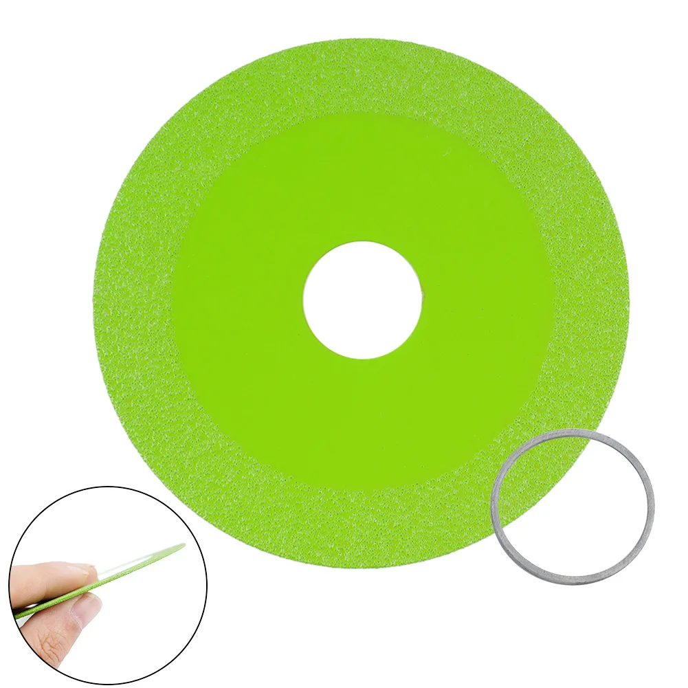 1pc 100mm Glass Cutting Disc 22mm Bore Diamond Saw Blade Ceramic Tile Jade Polishing Grinding Disc For 100 Type Angle Grinder
1pc 100mm Glass Cutting Disc 22mm Bore Diamond Saw Blade Ceramic Tile Jade Polishing Grinding Disc For 100 Type Angle Grinder