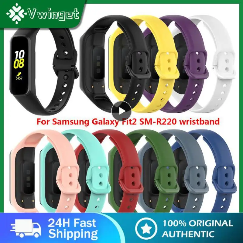 Waterproof Silicone Strap Smart Accessories Replacement Strap Sweatproof Watchband Soft For Samsung Galaxy Fit 2 Strap
Waterproof Silicone Strap Smart Accessories Replacement Strap Sweatproof Watchband Soft For Samsung Galaxy Fit 2 Strap