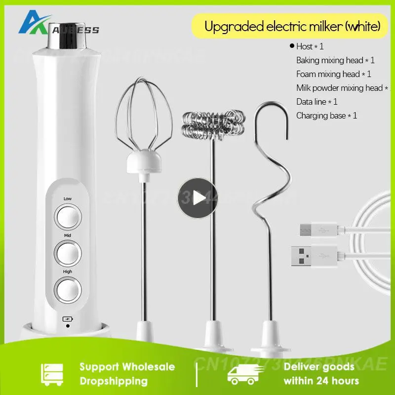 3 In 1 Electric Milk Frother Foam Maker Portable Handheld Foamer High Speeds Drink Egg Mixer Coffee Frothing Wand
3 In 1 Electric Milk Frother Foam Maker Portable Handheld Foamer High Speeds Drink Egg Mixer Coffee Frothing Wand