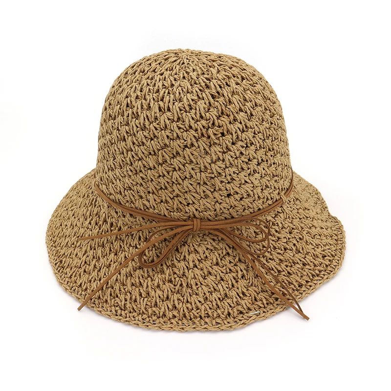 High Quality Korean Style Women Summer Handmade Crochet Straw Sun Hats Hollow Beach Hat Ladies Bucket Hat Foldable Sunhat GH-524
High Quality Korean Style Women Summer Handmade Crochet Straw Sun Hats Hollow Beach Hat Ladies Bucket Hat Foldable Sunhat GH-524