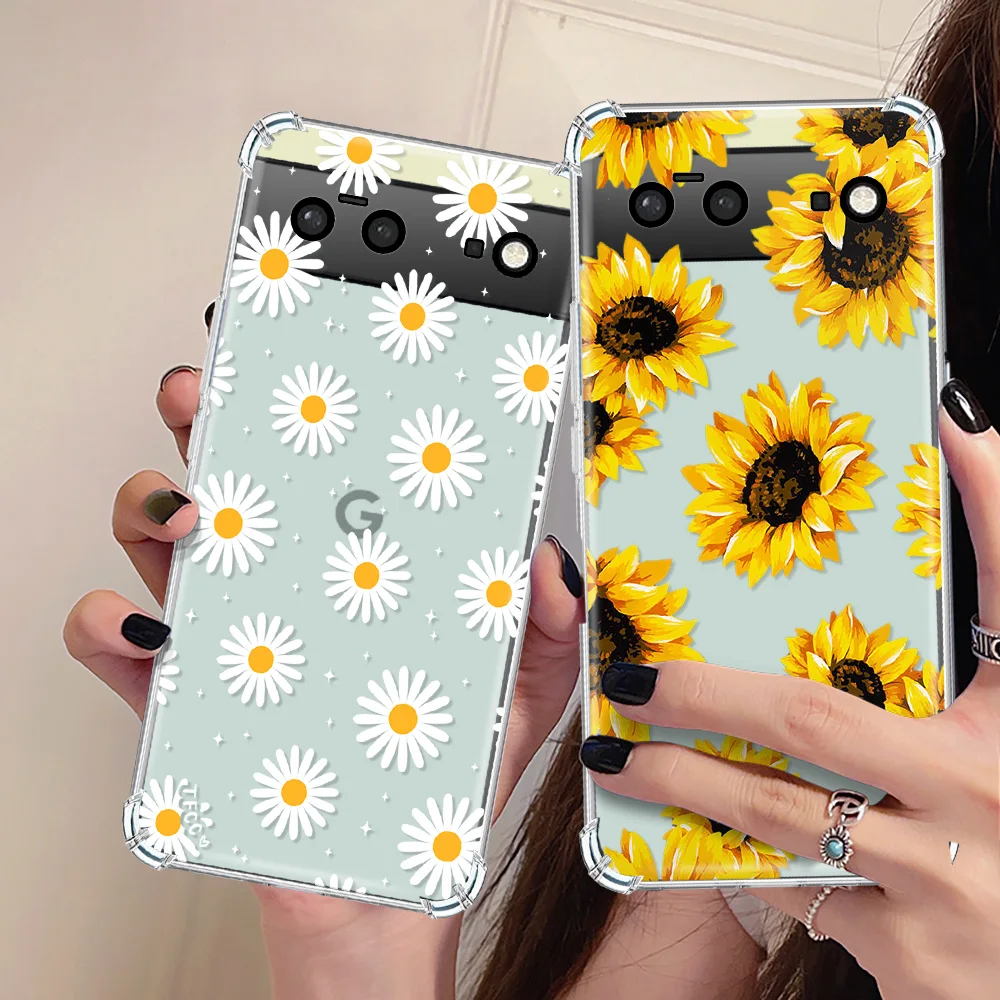 Daisy Sunflower Flower Shockproof Case for Google Pixel 6 Pro Lens Protection Phone Cover Coque for Google Pixel 6Pro Case Capa
Daisy Sunflower Flower Shockproof Case for Google Pixel 6 Pro Lens Protection Phone Cover Coque for Google Pixel 6Pro Case Capa