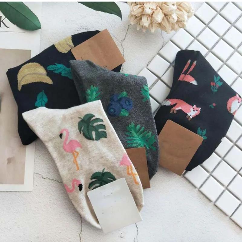 Cute Jacquard/Plants Printing Pattern Art Socks Women Korean Animal/Cactus Socks Funny Socks Kawaii Sokken CalcetinesMulti-style
Cute Jacquard/Plants Printing Pattern Art Socks Women Korean Animal/Cactus Socks Funny Socks Kawaii Sokken CalcetinesMulti-style