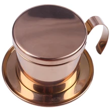 Stainless Steel Vietnamese Coffee Filter Single Cup Vietnam Hand Punch Pot Drip Filter Coffee Pot Vietnamese Coffee Pot Drip Fil