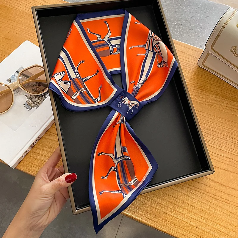 Модный женский шарф с рисунком, роскошная лента, обтягивающая повязка на запястье, повязка на голову, шаль, повязки для волос
Модный женский шарф с рисунком, роскошная лента, обтягивающая повязка на запястье, повязка на голову, шаль, повязки для волос