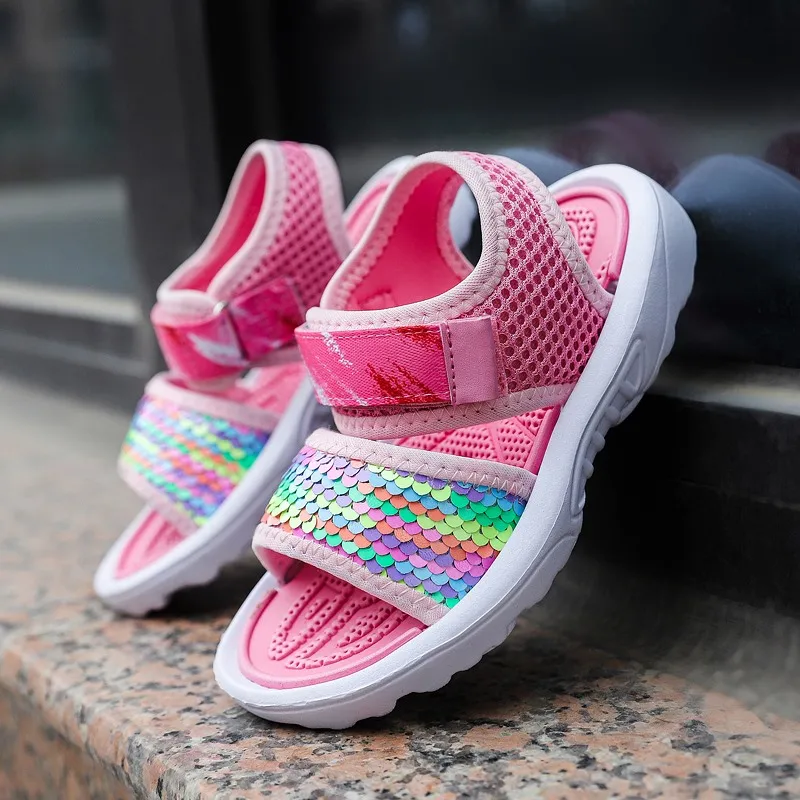 2022 Summer Kids Sandalen Hook& Loop Flat Arched Design Chlid Girls Sandals Casual Princess Shoes Size 24-31 Sandalias Chaussure
2022 Summer Kids Sandalen Hook& Loop Flat Arched Design Chlid Girls Sandals Casual Princess Shoes Size 24-31 Sandalias Chaussure