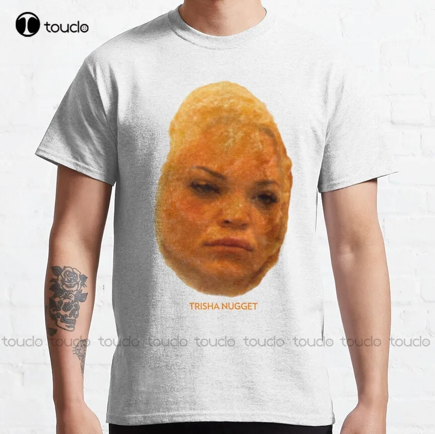 Trisha Nugget Classic T-Shirt Black T Shirts For Men Custom Aldult Teen Unisex Digital Printing Tee Shirt Xs-5Xl Fashion Funny
Trisha Nugget Classic T-Shirt Black T Shirts For Men Custom Aldult Teen Unisex Digital Printing Tee Shirt Xs-5Xl Fashion Funny