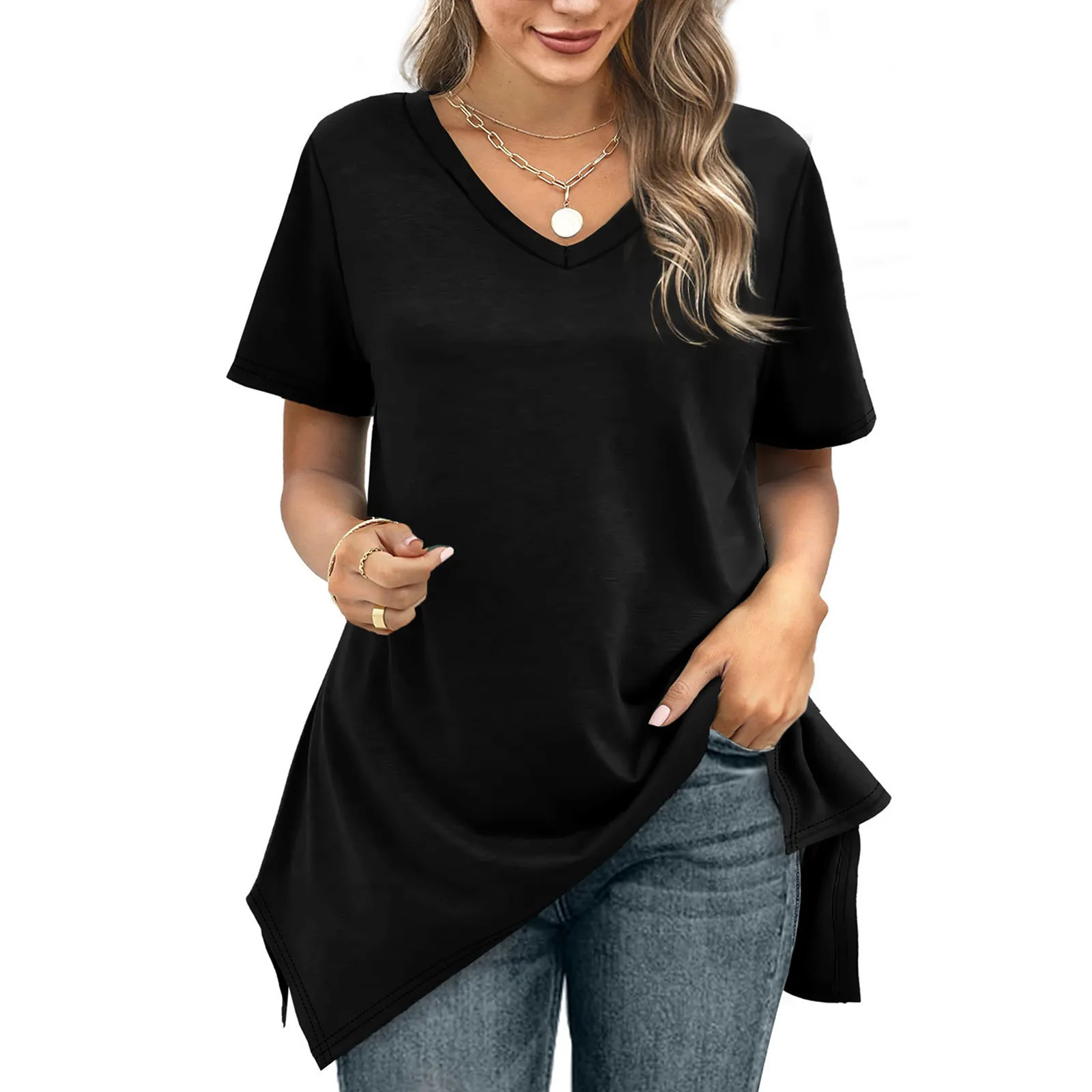 Black Cotton Workout Shirt Women Tunic T Short Sleeve Tops Womens Shirts Summer Neon Purple Shirts Women Summer Shirt Teen Girl
Black Cotton Workout Shirt Women Tunic T Short Sleeve Tops Womens Shirts Summer Neon Purple Shirts Women Summer Shirt Teen Girl