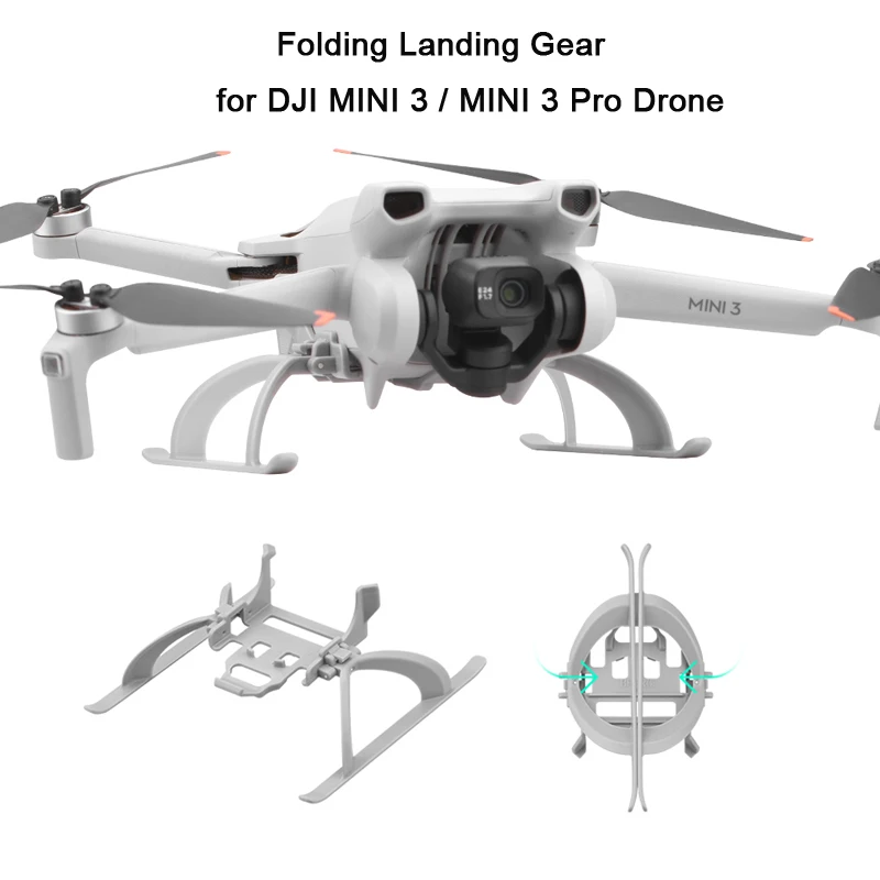 DJI MINI 3 / MINI 3 Pro Folding Landing Gear Heightening Leg Stand Protector for DJI Mini 3 / Mini 3 Pro Drone Accessories
DJI MINI 3 / MINI 3 Pro Folding Landing Gear Heightening Leg Stand Protector for DJI Mini 3 / Mini 3 Pro Drone Accessories