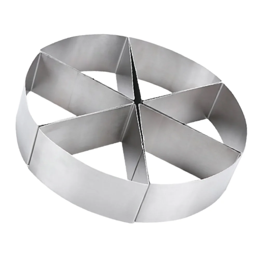 6 Pcs Pastry Baking Fondant Cutters Dough Cutters Cookie Molds Triangle Cake Cutting Mold Sandwich Cake Slicer Ring
6 Pcs Pastry Baking Fondant Cutters Dough Cutters Cookie Molds Triangle Cake Cutting Mold Sandwich Cake Slicer Ring